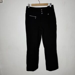 NILS Melissa 2.0 Black Waterproof Insulated Winter Ski Snowboard Pants Women's 6
